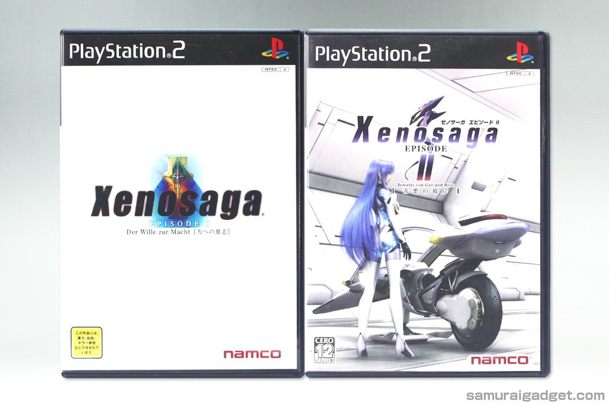 Xenosaga Episode I: Der Wille zur Macht & II (EP:1+2) PS2 [Japan