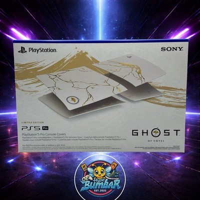 Sony PlayStation 5 Pro Consolen Cover Ghost Of Yotei Limited Edition