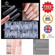 Nail Tips - Sandwich Nail Extension Set - Easy to Shape 180pcs