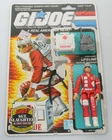 100% Complete 1986 Lifeline v1 Figure & File Card Vintage G.I. GI Joe 3.75 ARAH