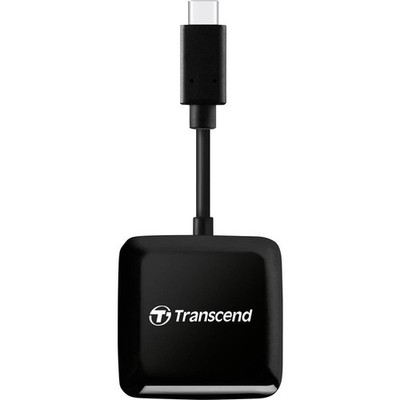 Transcend TS-RDC3 Externer Speicherkartenleser USB-C  Schwarz
