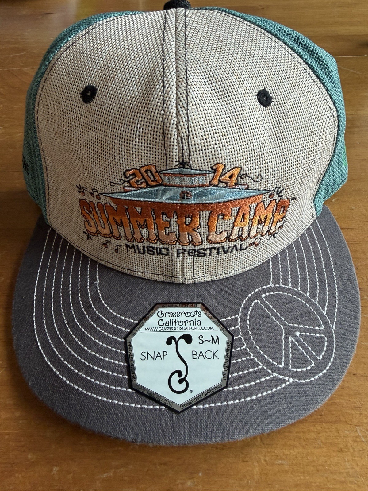 X Summercamp Festival 2014 Snapback Hat Rare!