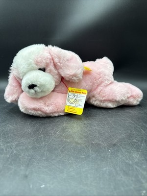 Steiff Baby Floppy Dog Archive Sample 1983 5660/25 10in Pink Plush Vintage