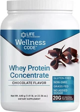 Wellness Code® Whey Protein Concentrate (Chocolate) 640 grams