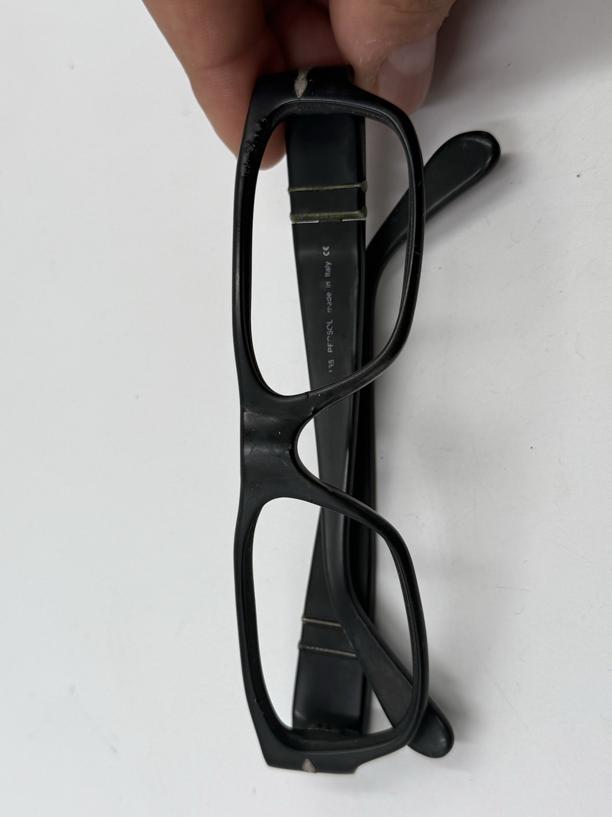 NEEDS RESTORATION PERSOL 2575-S 55-17 CC/31 Made In Italy Sunglasses Frame