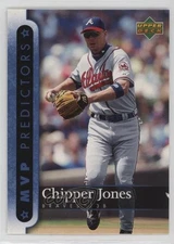 2007 Upper Deck MVP Predictors Chipper Jones #MVP36 HOF n1u