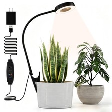 VIIVUU Grow Lights for Indoor Plants, Clip-On Plant Grow Light, 1Pack