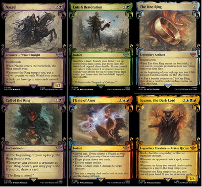 Wählen Sie Ihre SCROLL Showcase ~ Der Herr der Ringe [ NearMint] [ Magic MTG ]
