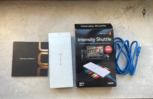 Blackmagic Intensity Shuttle USB 3.0 – HDMI/Component/S-Video/Composito 10 bit