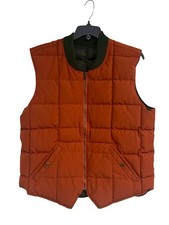 Vintage Style Eddie Bauer Down Puffer Vest Reversible Seattle EB 550- L Or XL