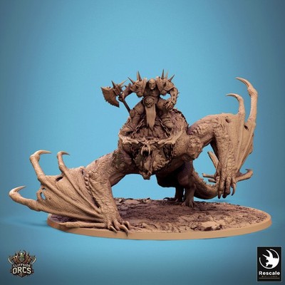 3DPrinted on Demand | Brutal Wyvern Walk | Wargame | Tabletop | Miniatur
