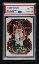 2022 Panini Prizm WNBA White Sparkle Prizm Alyssa Thomas #89 PSA 10 GEM MT 1fl4