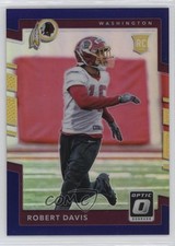2017 Donruss Optic Rookies Purple Prizm 27/50 Robert Davis #117 nd3