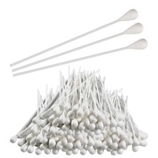 Large Oversized Swabs Pack of 100 Extra-Long 8" Cotton Tipped Applicators with