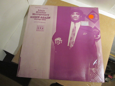 sealed  Blues LITTLE BROTHER MONTGOMERY  ''Home Again''  saydisc SDM 223, 1972
