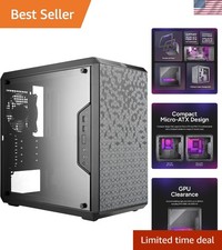 MasterBox Q300L Micro-ATX PC Case Compact mATX Computer Case with Magnetic ...