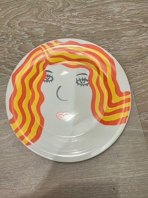 Rosenthal Studio Linie Teller Flach Brotteller mit Gesicht unbenutzt Form 2
