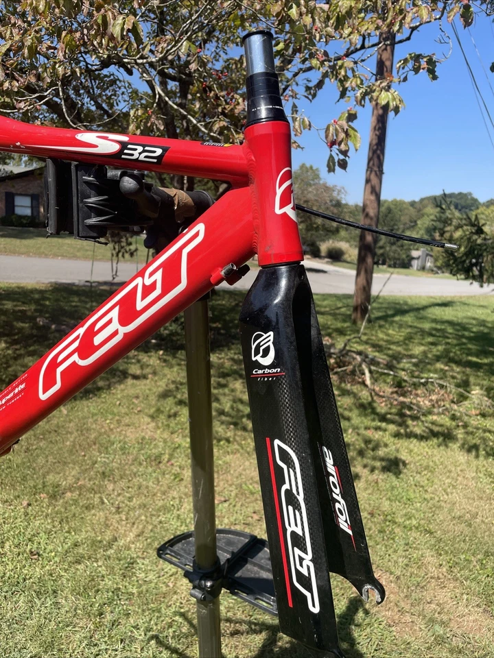 Cuadro de bicicleta de carretera Felt S32 SuperLite 50 cm - 650c - Horquilla de carbono - Aero Tri Bike - Foto 2 de 4