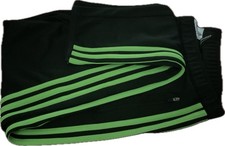 adidas Medium Women's 3-Stripe Tapered Zip Ankle Polyester Soccer Pants Black