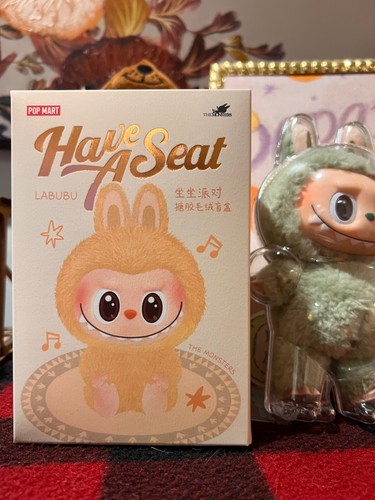 Blind Box #2 Unopened Authentic POP MART LABUBU The Monsters Have A Seat
