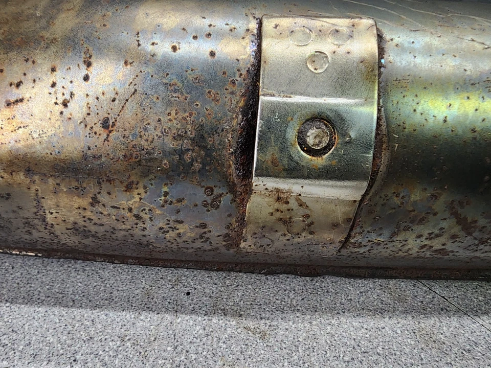 Honda CL450 1973 Scrambler HM347 #1 silenciador de escape inferior 6154,qs Foto 4 de 4