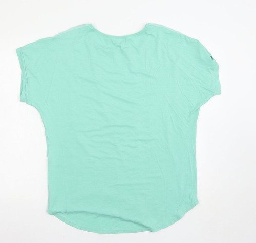 Misumi Womens Green Cotton Blend T-Shirt Size M - Picture 2 of 12