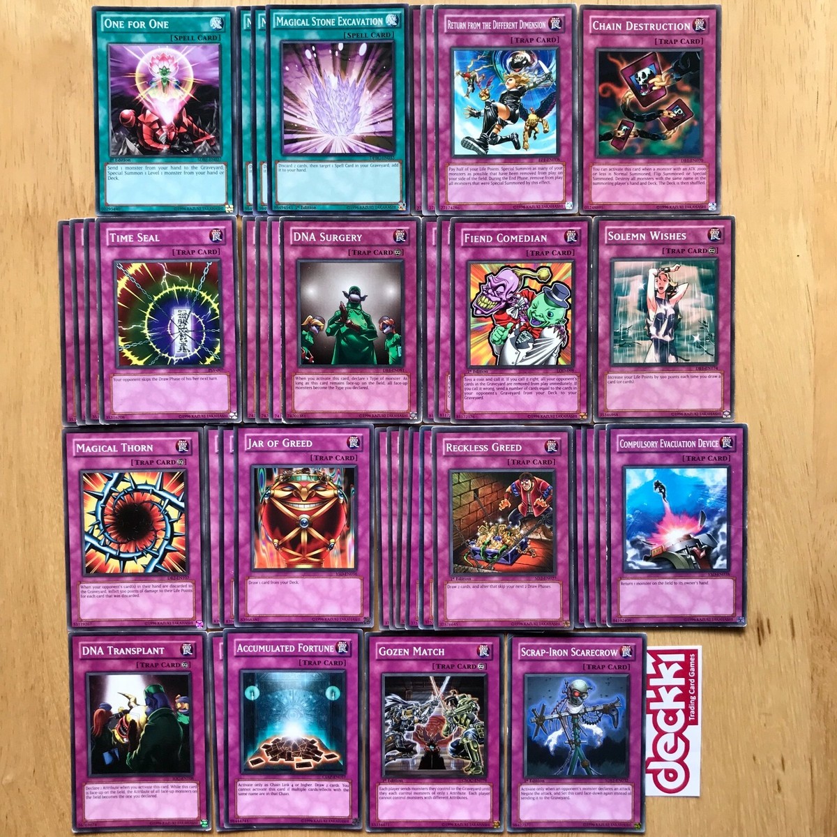 Yugioh Silent Yu-Gi-Oh! TCG Staples Set - Call Of The Haunted, Chaos Burst,  & Draining Shield Cards Yugioh Chaos