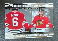 2023-24 Upper Deck Tim Hortons Hockey Triumphs #HT-7 Jonathan Toews