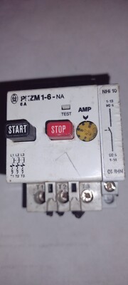 Klockner Moeller PKZM 1-6 Motor Starter/Overload, 4-6 Amps, With NHi 10...