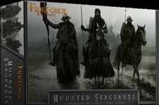 MOUNTED SERGEANTS - DEUS VULT - FIREFORGE GAMES - 28MM