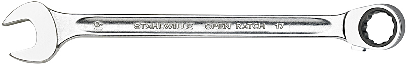 Stahlwille 17 Series Ratchet Combination Spanner Wrench 11mm