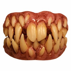 Adult-Mens-Pennywise-IT-Killer-Clown-Halloween-Costume-Prosthetic-Fang-Teeth-Set