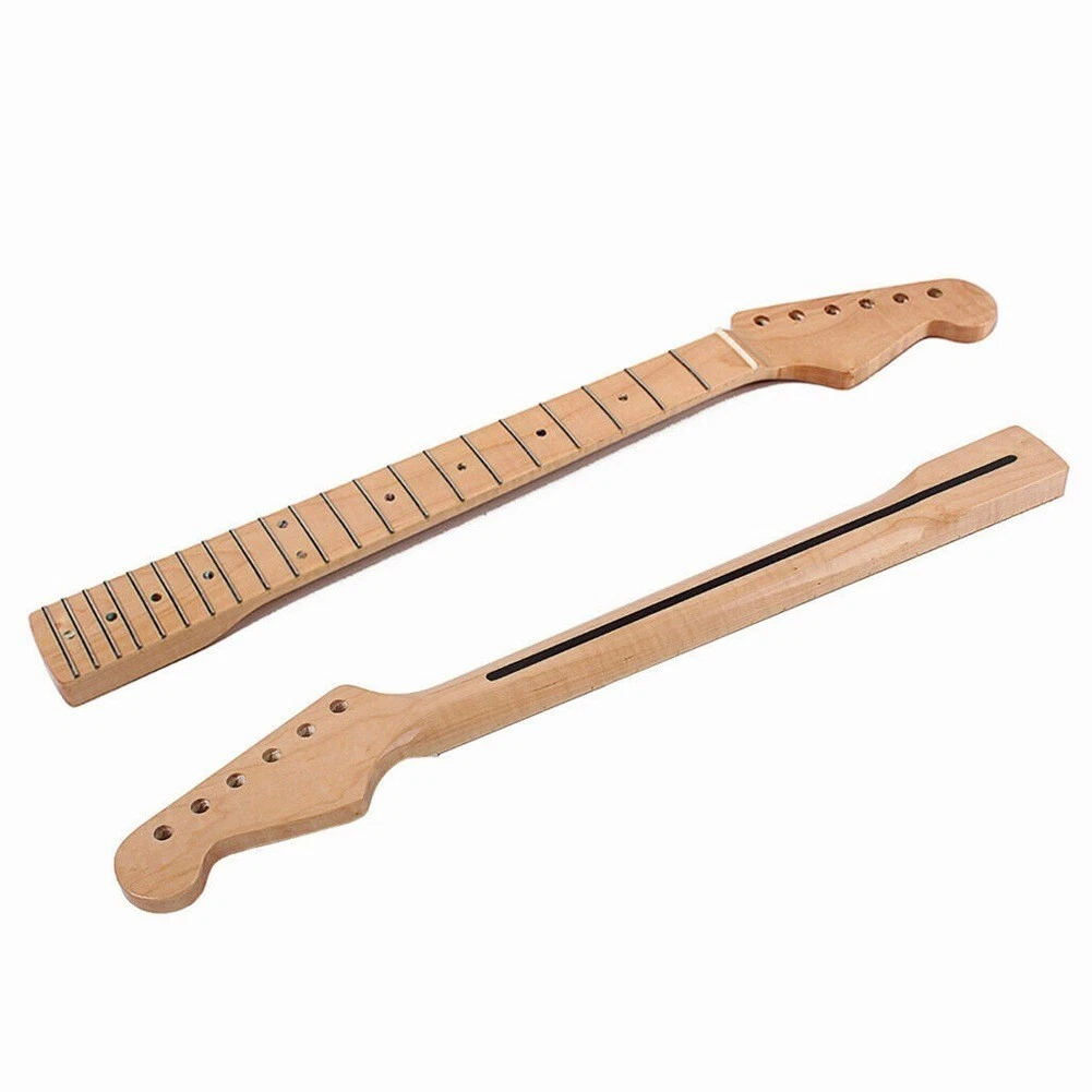 22 Frets Electric Guitar Neck Canada Maple For DIY Fenders ST