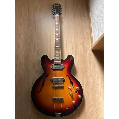 Epiphone Casino VC Sunburst Electric Guitar Used From Japan