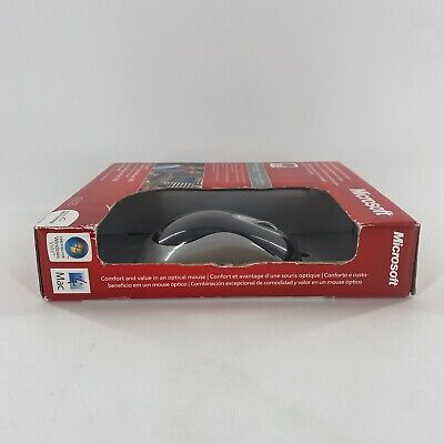 NEW Microsoft Comfort Optical Mouse 1000 USB PC Windows Mac SEALED