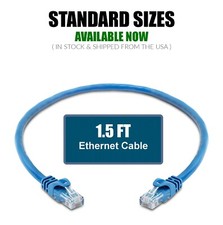 1.5 Ft. Ethernet Patch Cable - Networking  Internet - Brand New