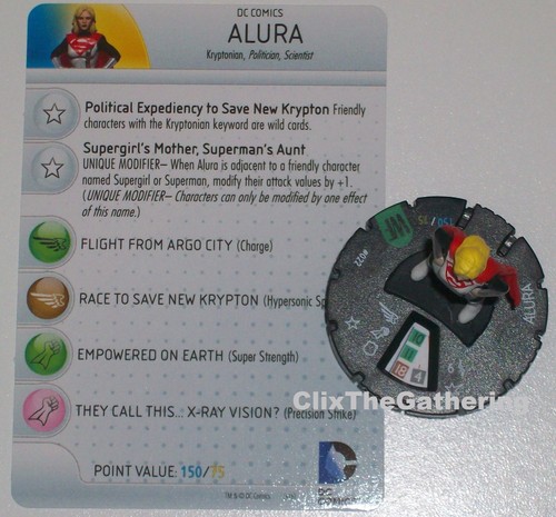 Alura #022 #22 World's Finest DC HeroClix - Bild 3 von 4