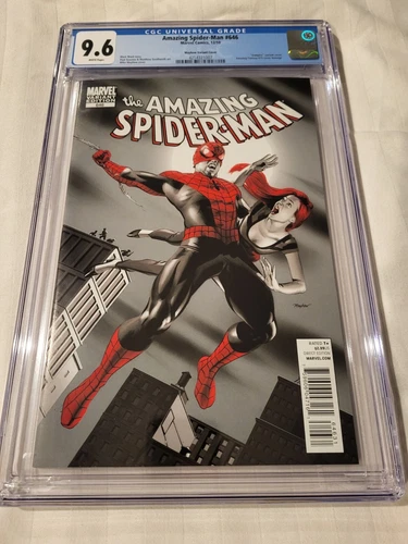 Amazing Spider-Man #646 Marvel Comics CGC 9.6 White Pages Mayhew Variant Cover