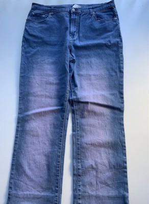 JEANS QVC Diane Gilman Womens Large 