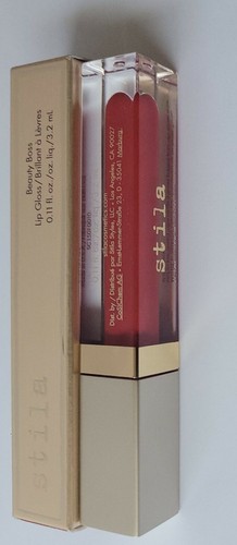 Stila Beauty Boss Lip Gloss - In The Red (Vivid Red with Subtle Blue Shimmer) - Picture 2 of 2