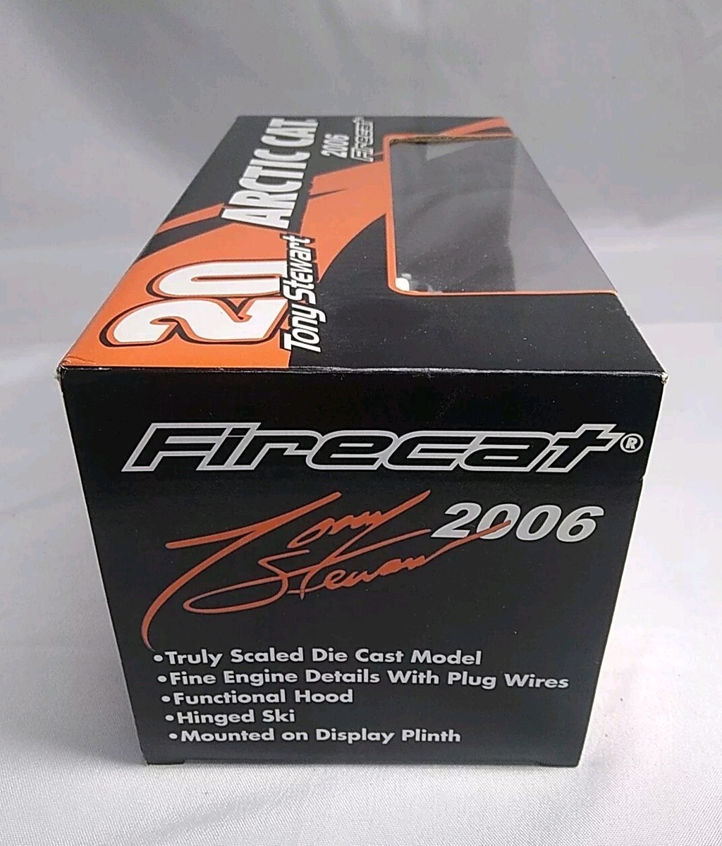Arctic Cat Snowmobile 2006 Tony Stewart Racing Diecast Firecat F7