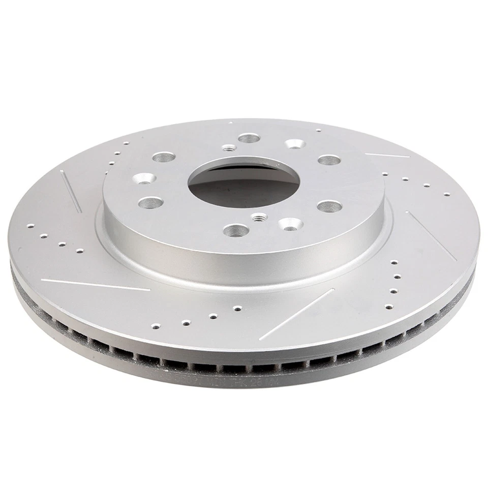 FOR CHEVY SILVERADO ESCALADE FRONT+REAR DRILL SLOT BRAKE ROTORS +CERAMIC PADS Foto 3 de 4