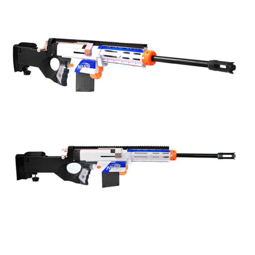 Worker MOD AWP Scharfschützenbolzen ButtStock Kit 3D-Druck für Nerf Realiator Schaum Spielzeug - Bild 2 von 11