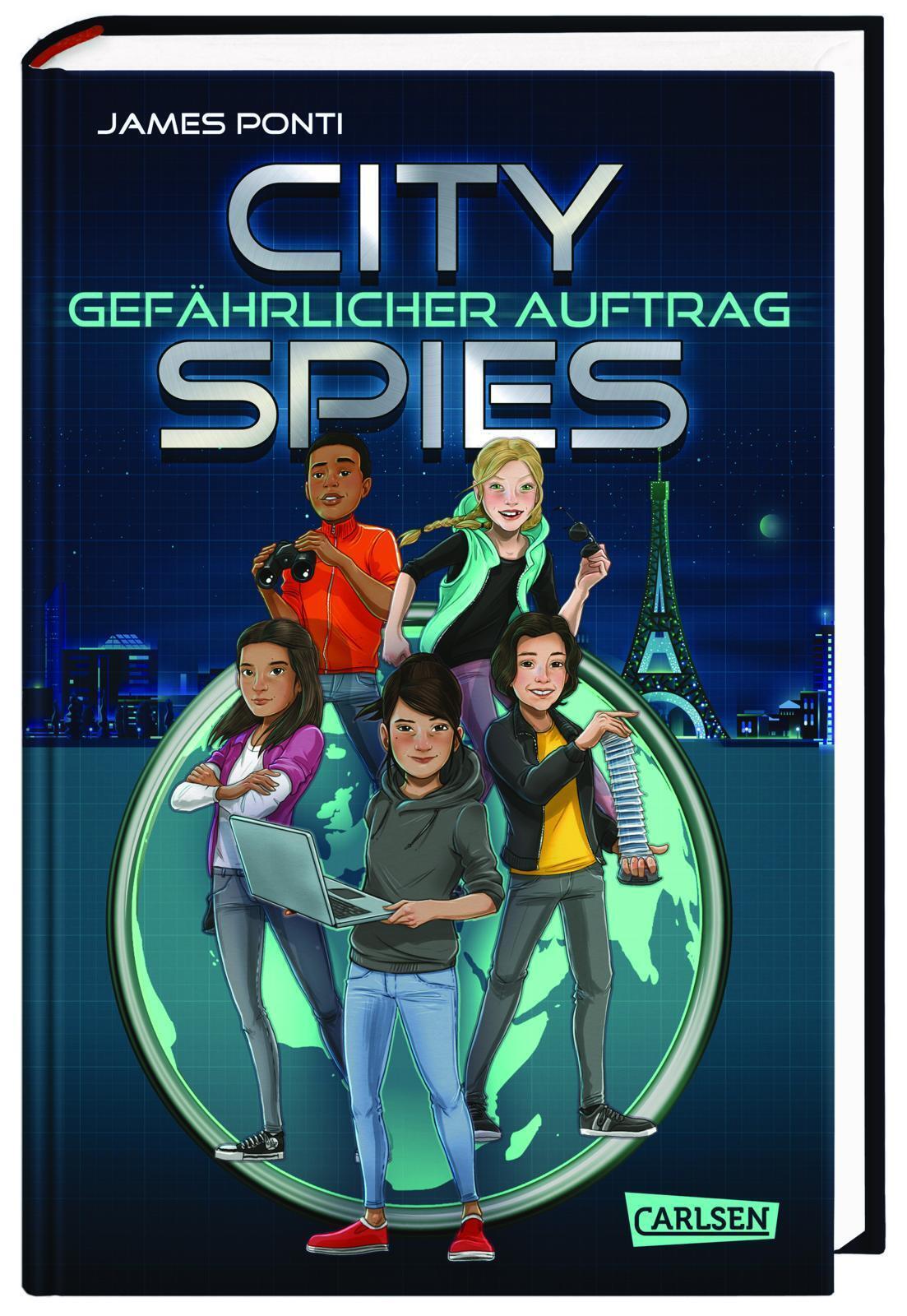 Thumbnail - City Spies 1: Gefährlicher Auftrag James Ponti Buch City Spies 352 S.