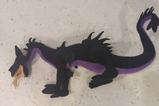 Maleficent Black Dragon Vintage Disneyland 22" Sleeping Beauty Plush Disney