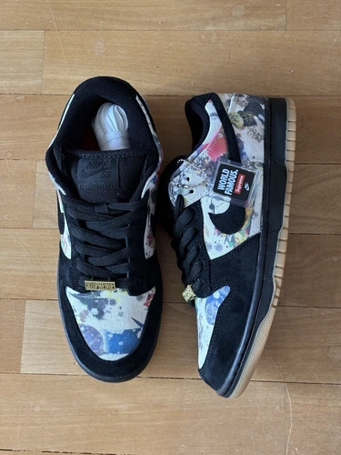 Nike Dunk Low SB x Supreme 'Rammellzee' EU 40.5 / US 7.5