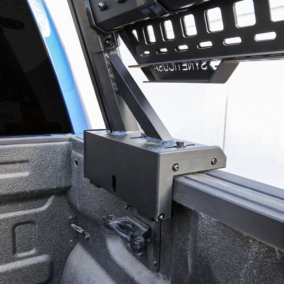 SYNETICUSA 4pcs Truck Bed Adapter Kit Aluminum for Ladder Rack Frontier ...