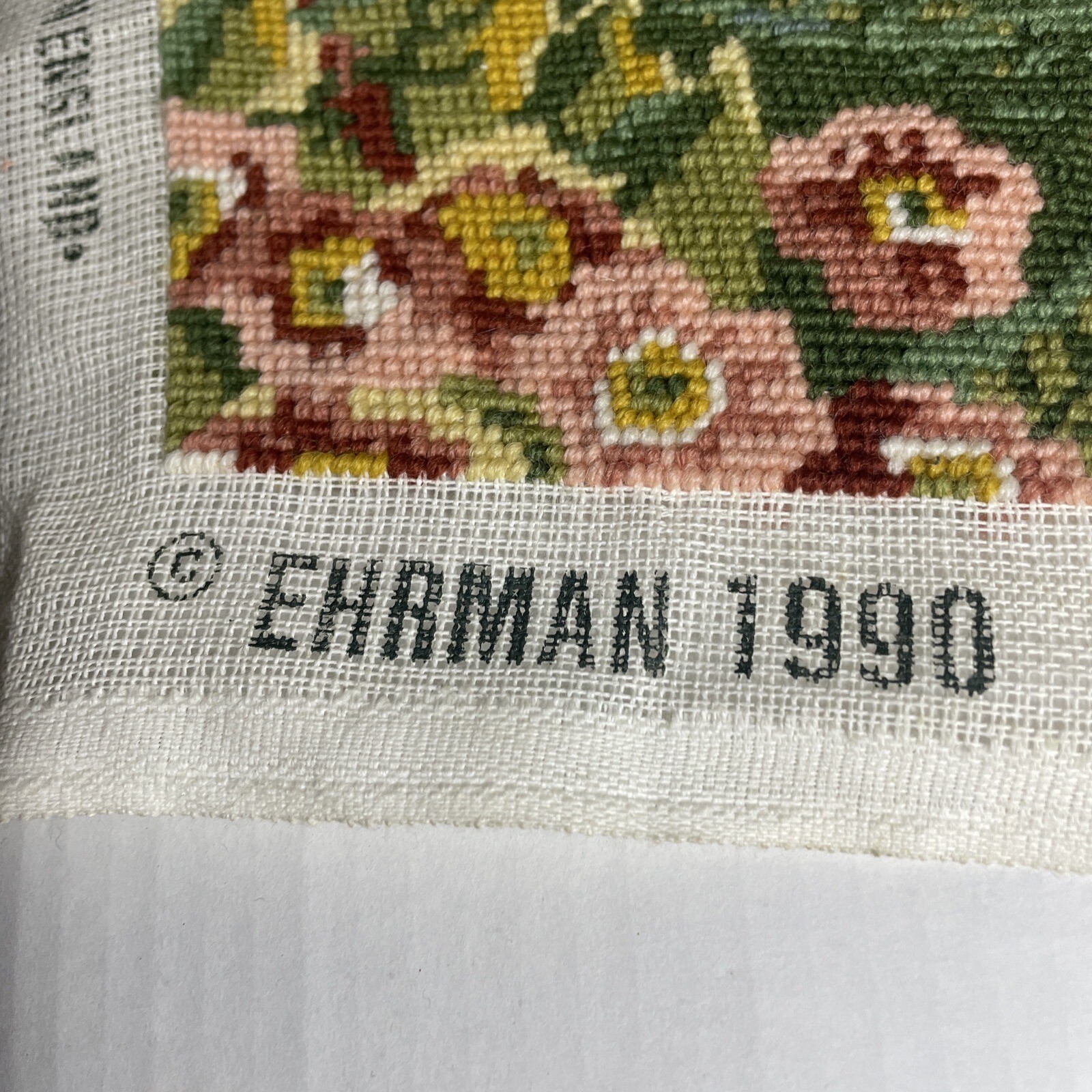 Completed Ehrman goose tapestry Ann Blockly 1990 eBay