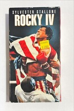 Rocky IV ( VHS 1996 ) Rocky Balboa Film Starring Sylvester Stallone, Talia Shire