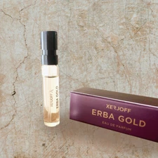 ERBA GOLD, Xerjoff (2ml-sample), Niche, Warm Fruity Musky Perfume, Brand New